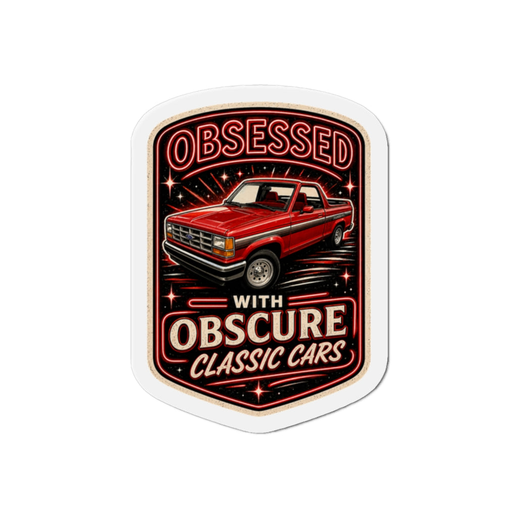 Obscure Car Obsessed Magnet