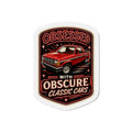Obscure Car Obsessed Magnet