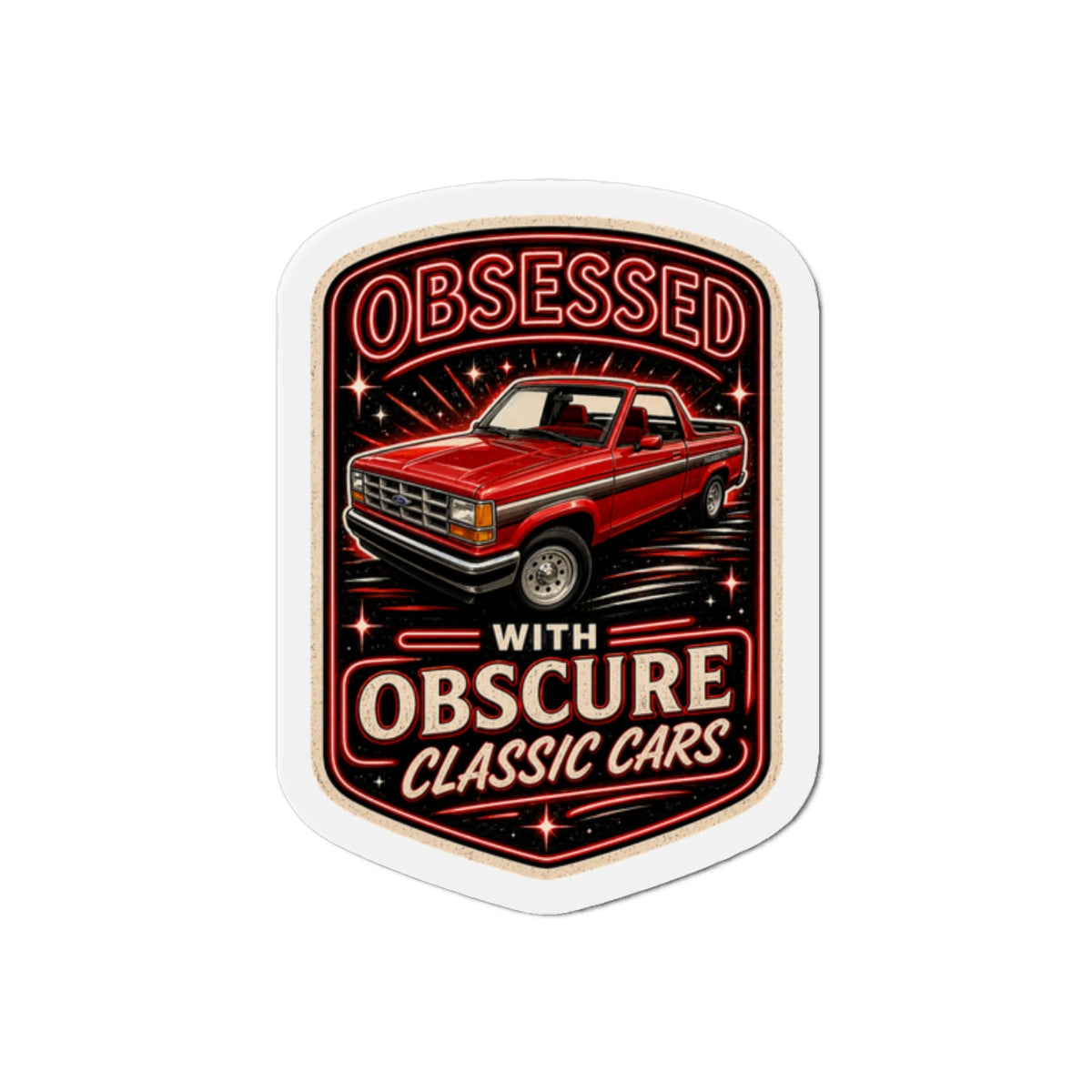 Obscure Car Obsessed Magnet