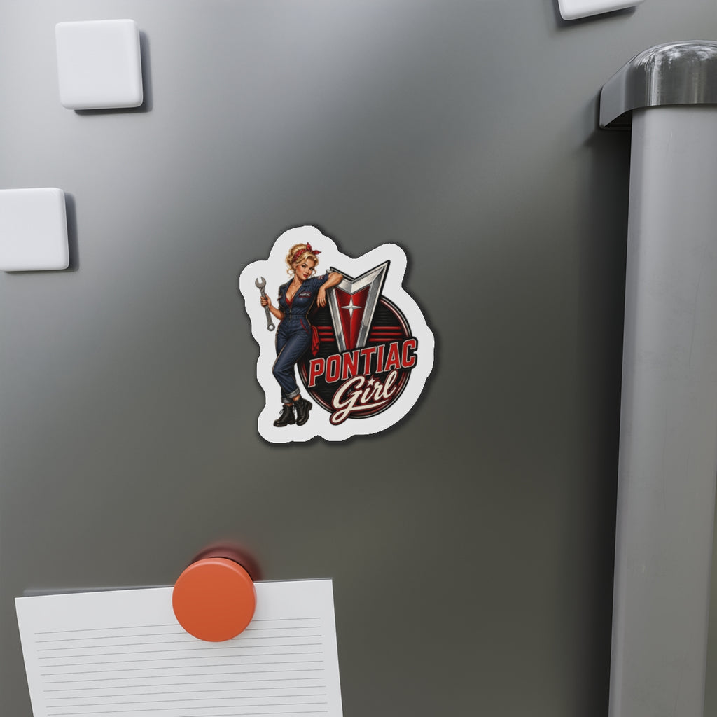 Pin-up Pontiac Girl Magnet Blonde