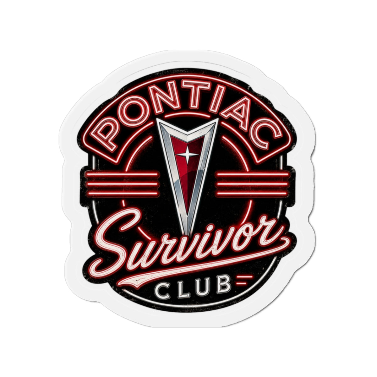 Pontiac Survivor Magnet