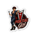 Pin-up Pontiac Girl Magnet