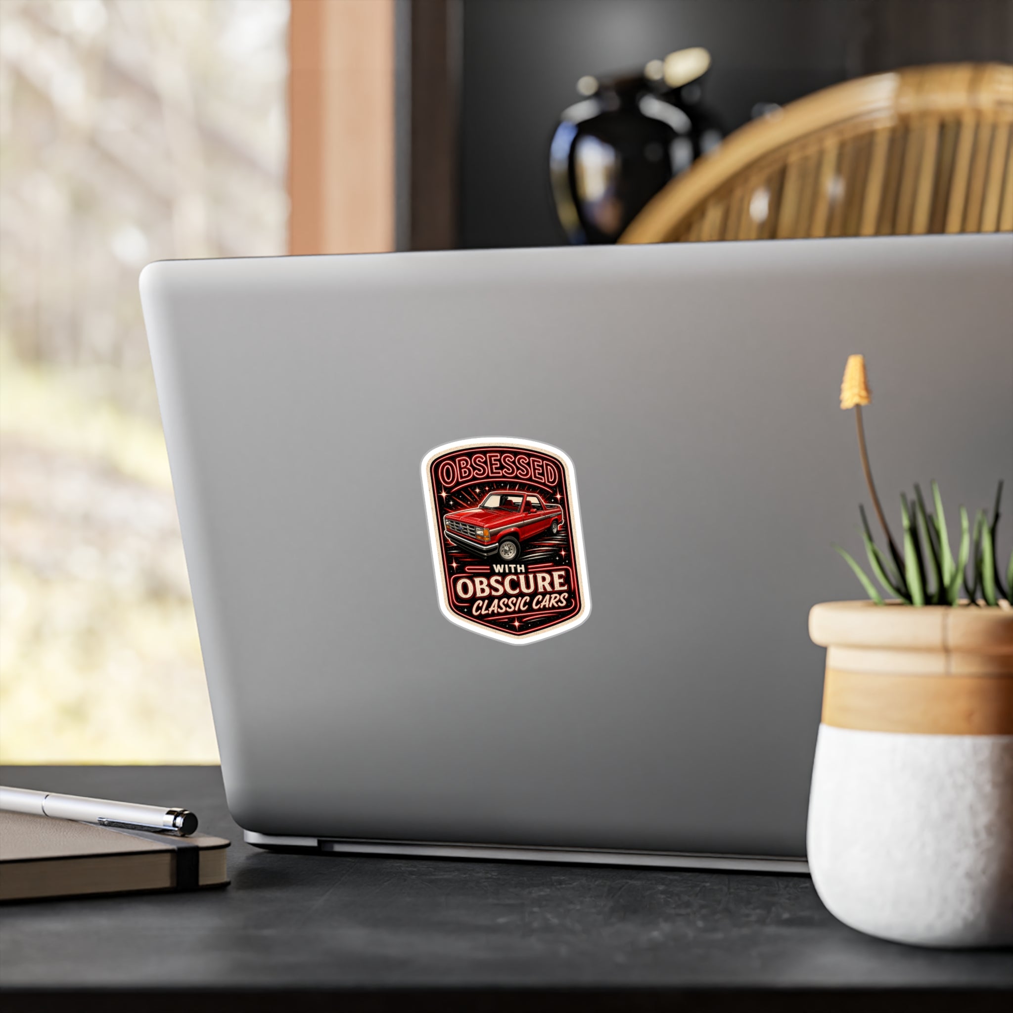 Obscure Car Obsessed Vinyl Decal