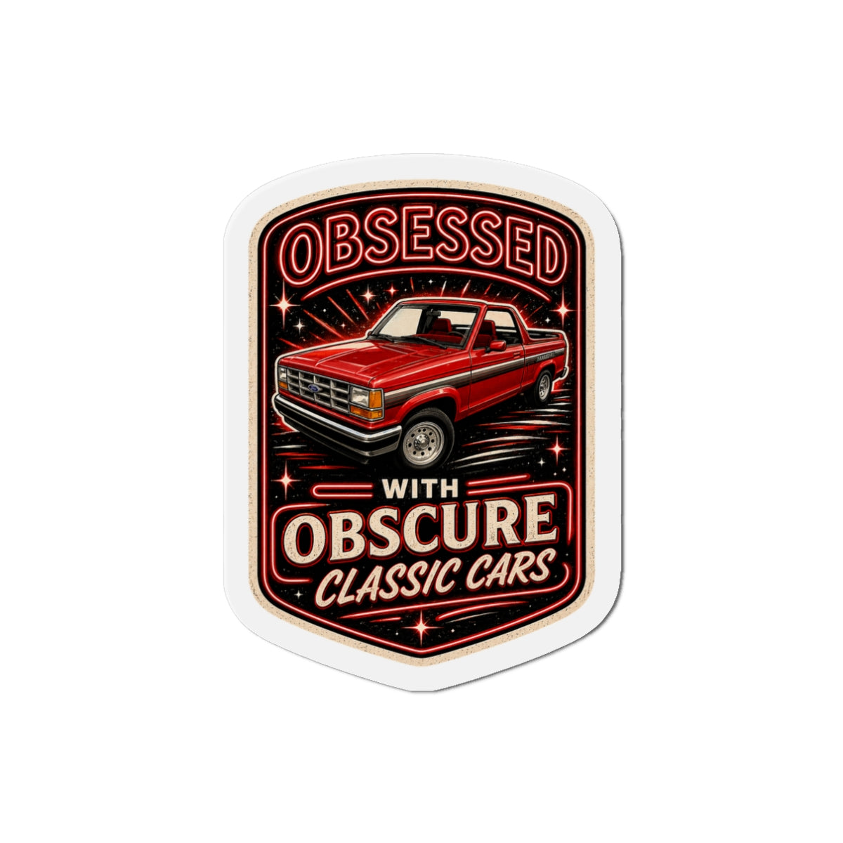 Obscure Car Obsessed Magnet