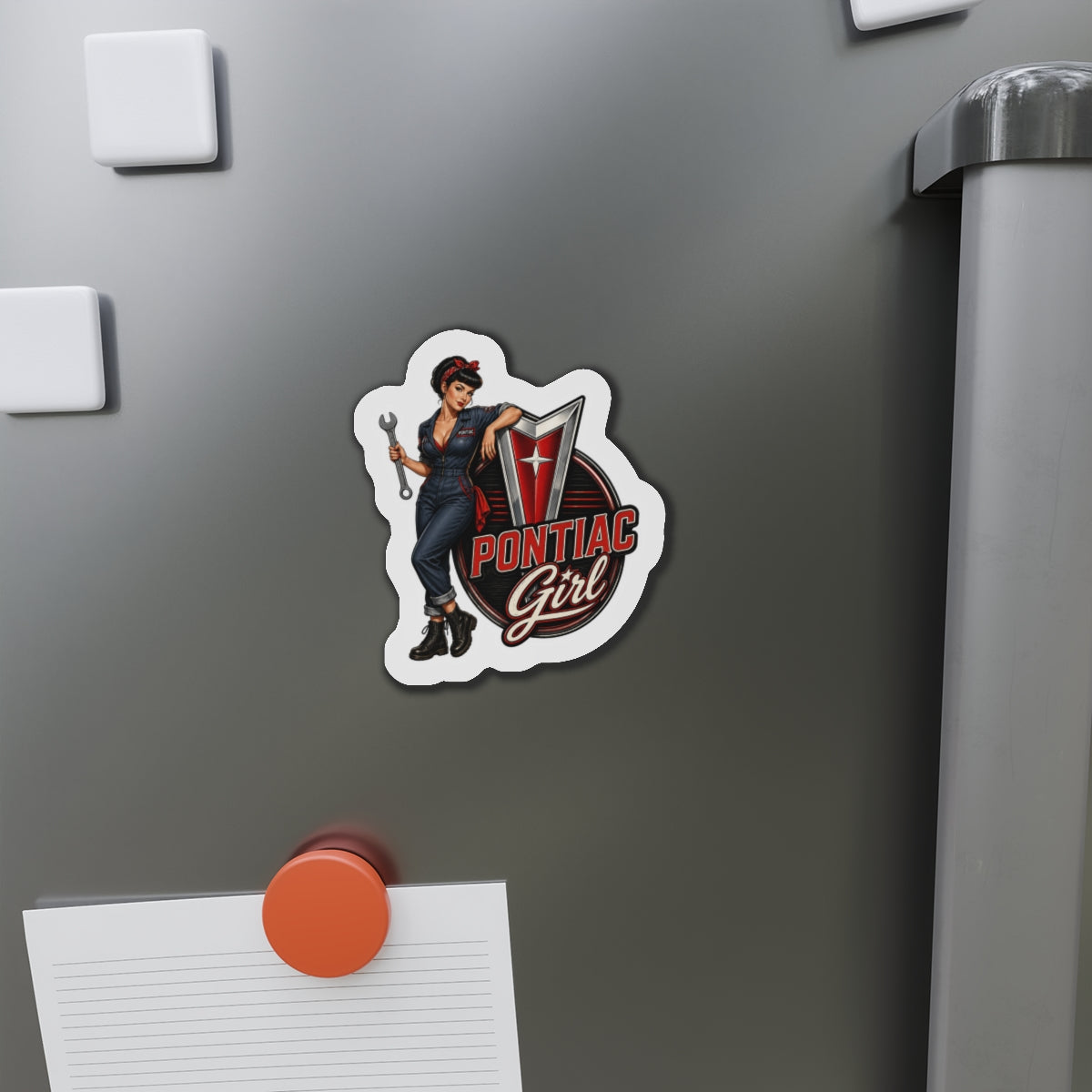 Pin-up Pontiac Girl Magnet