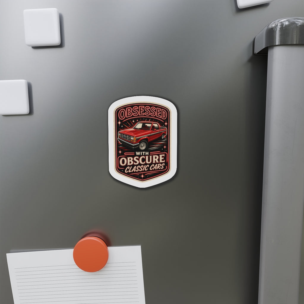 Obscure Car Obsessed Magnet