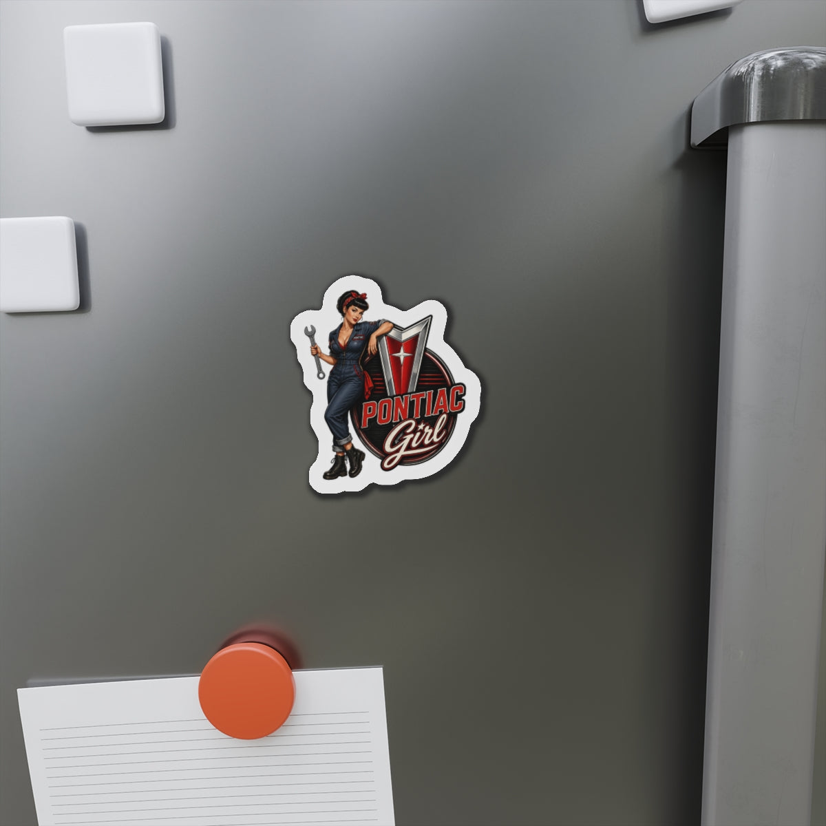 Pin-up Pontiac Girl Magnet