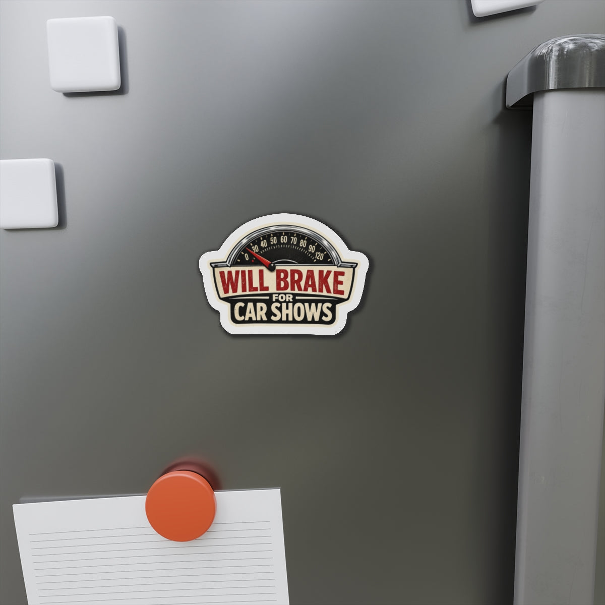 Will brake for car shows magnet