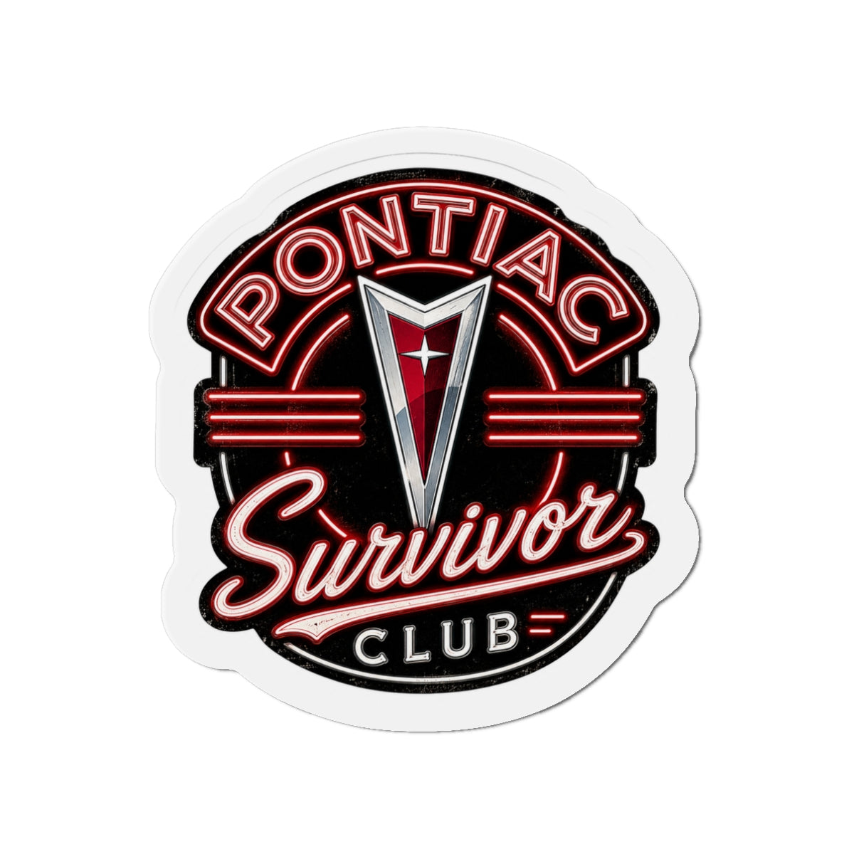 Pontiac Survivor Magnet