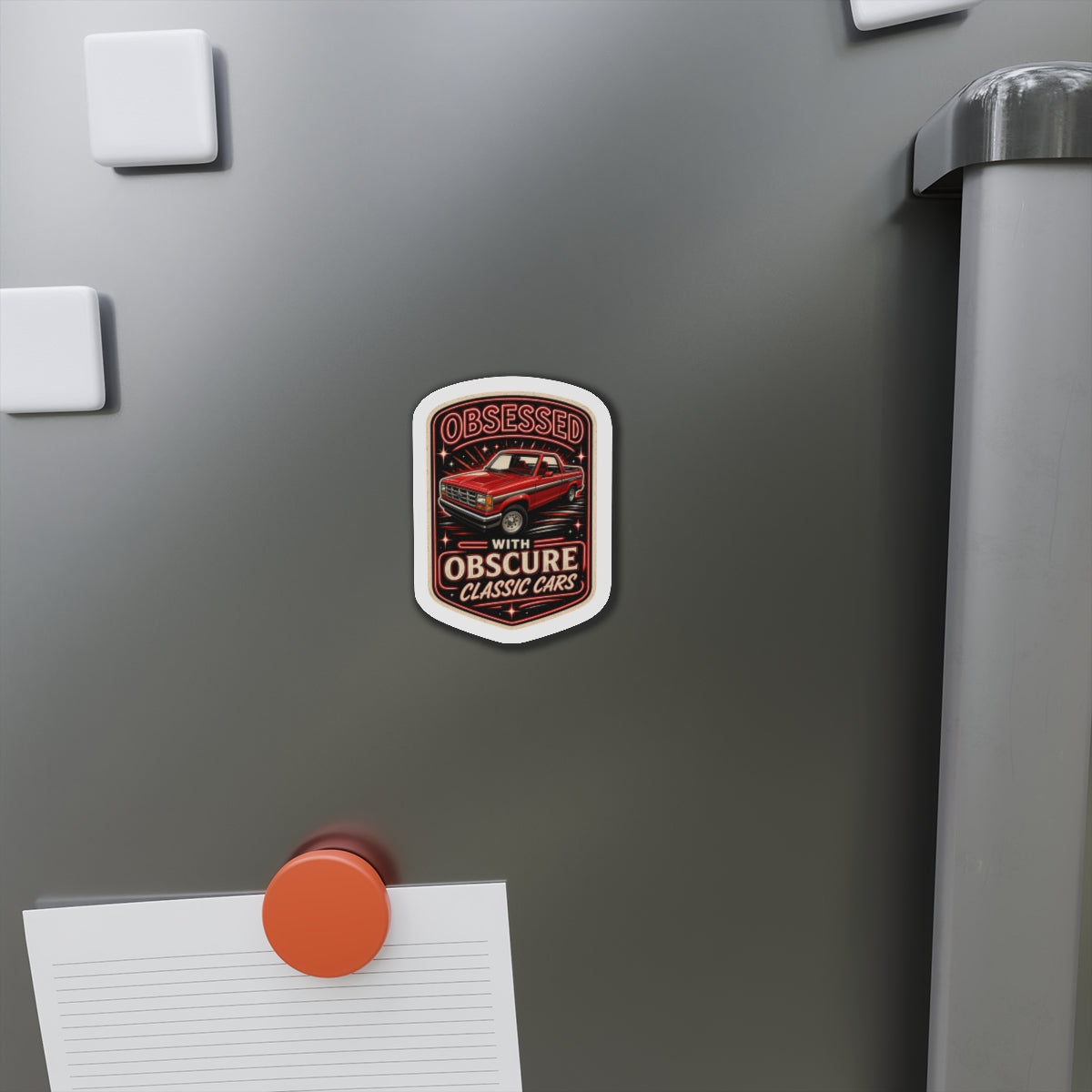 Obscure Car Obsessed Magnet