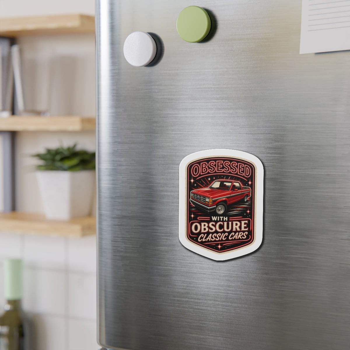 Obscure Car Obsessed Magnet